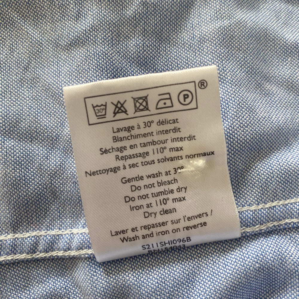 Sézane Blue Tomboy Shirt - Picture 7 of 11